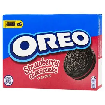 Печиво Oreo смак полуниця та чізкейк 228г - Фото 6