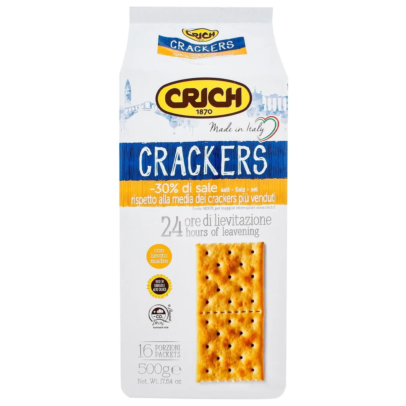 Крекер Crich несолоний 500г - Фото 1