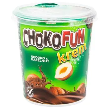 Паста горіхово-шоколадна Chokofun 400г - Photo 1