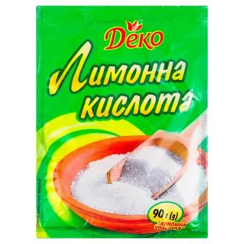 Лимонна кислота Деко 90г - Photo 4