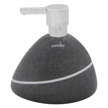 Дозатор для рідкого мила Spirella Etna Stone 10.13643 - Фото 1