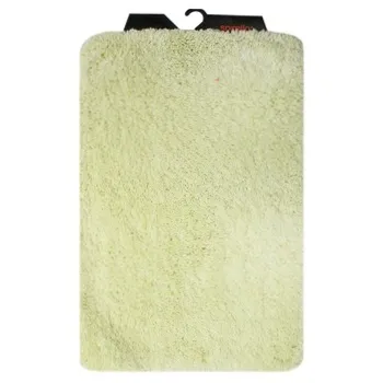 Килимок Spirella Highland для ванної 60x90см жовтий - Фото 1