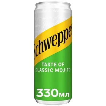 Напій газований Schweppes Classic Mojito 0,33л - Фото 5