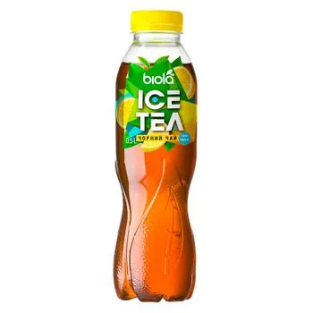 Чай чорний холодний Biola Ice Tea зі смаком лимона 0,5л - Photo 3
