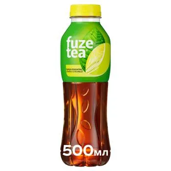 Чай холодний чорний Fuzetea зі смаком лимону та лемонграса 0,5л - Photo 6