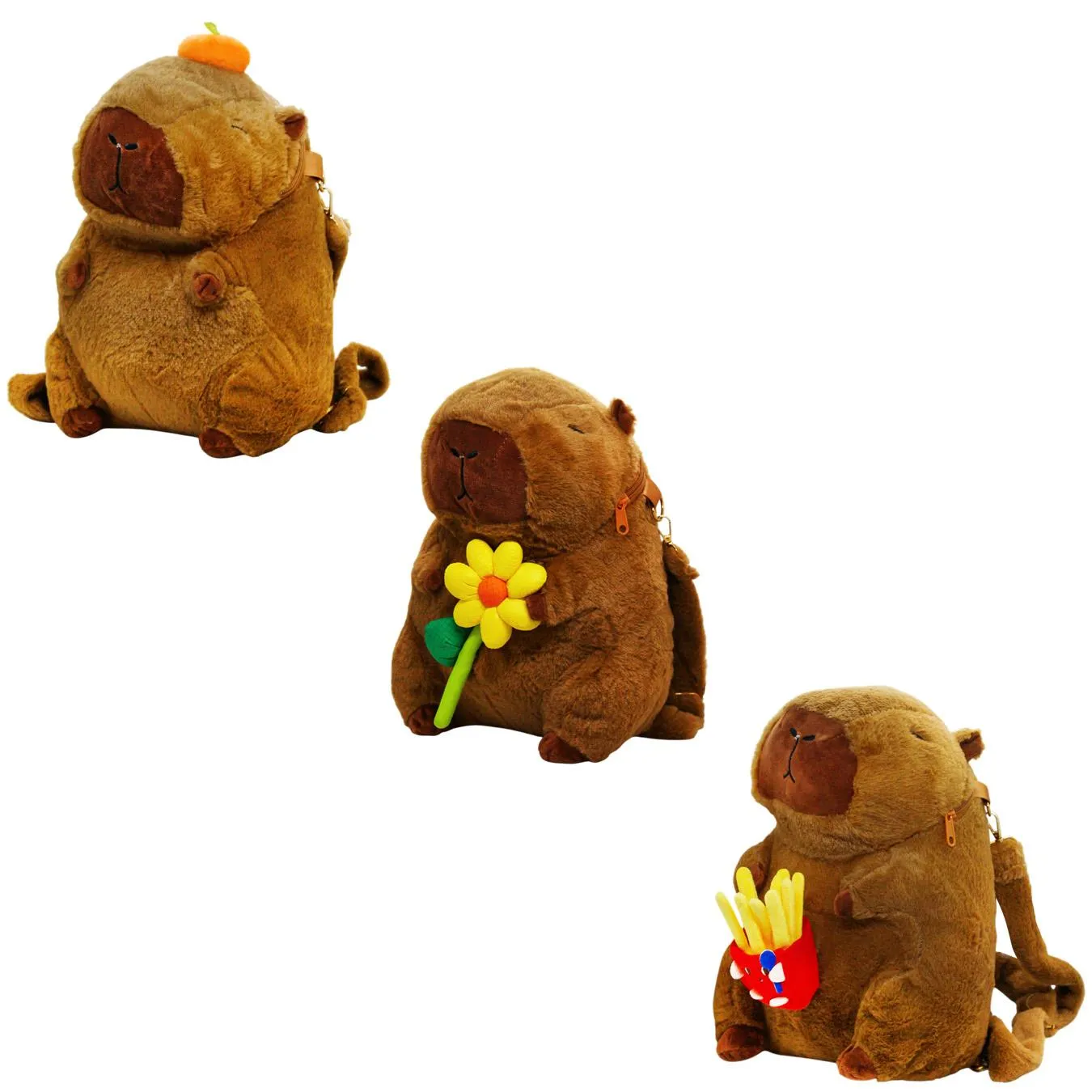 Рюкзак Zibi Capybara 30*20*15см - Фото 1