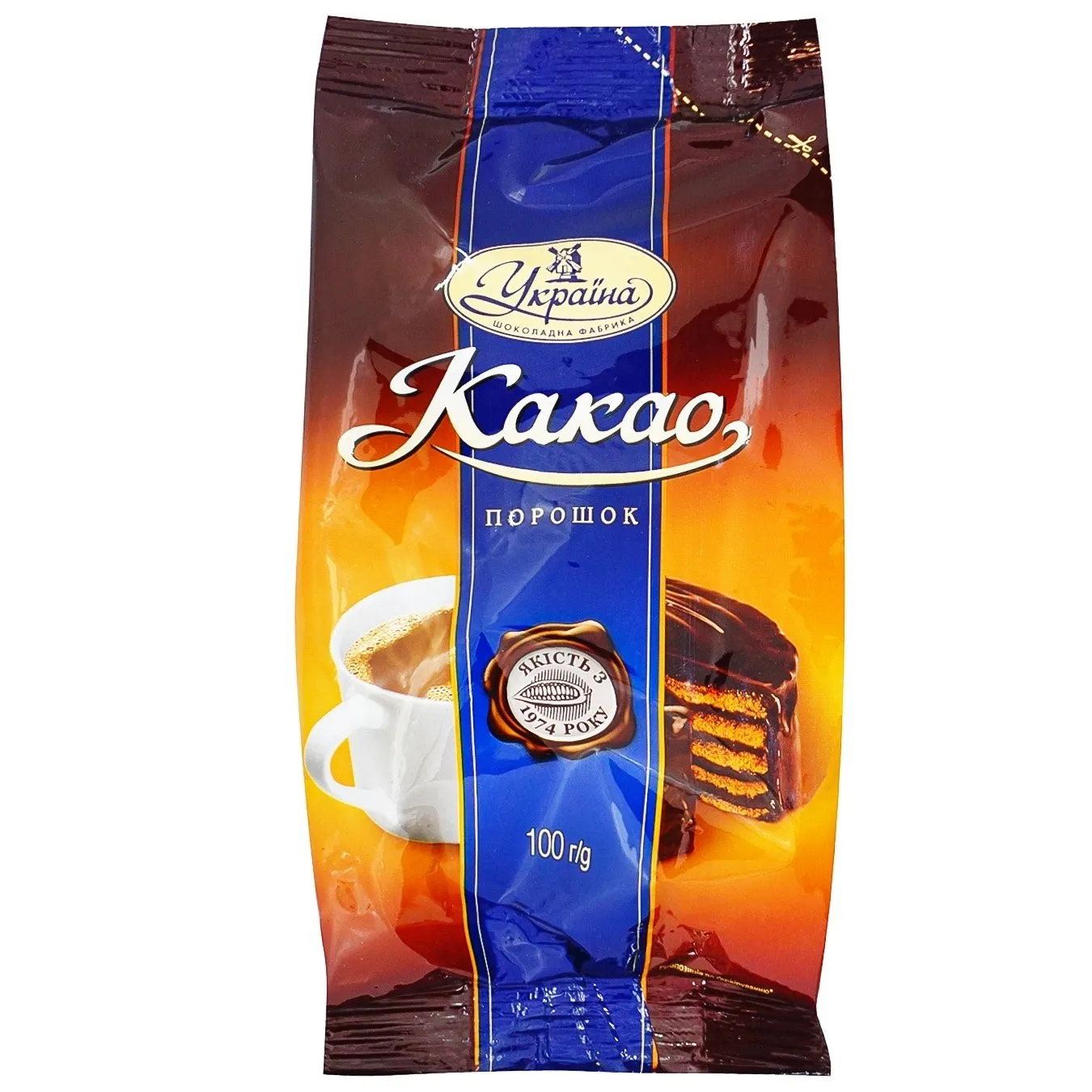 Какао-порошок Україна 100г - Фото 3