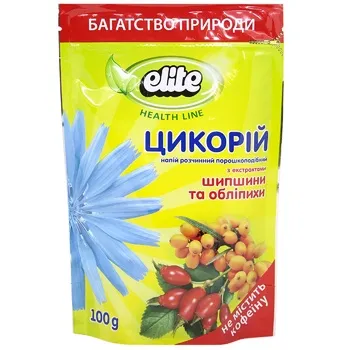 Цикорій Elite з екстрактами шипшини та обліпихи 100г - Photo 1