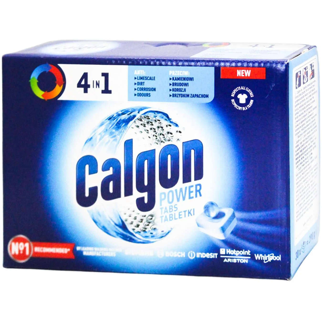 Засіб для пральних машин Calgon пом`якшувач води 30шт - Фото 4