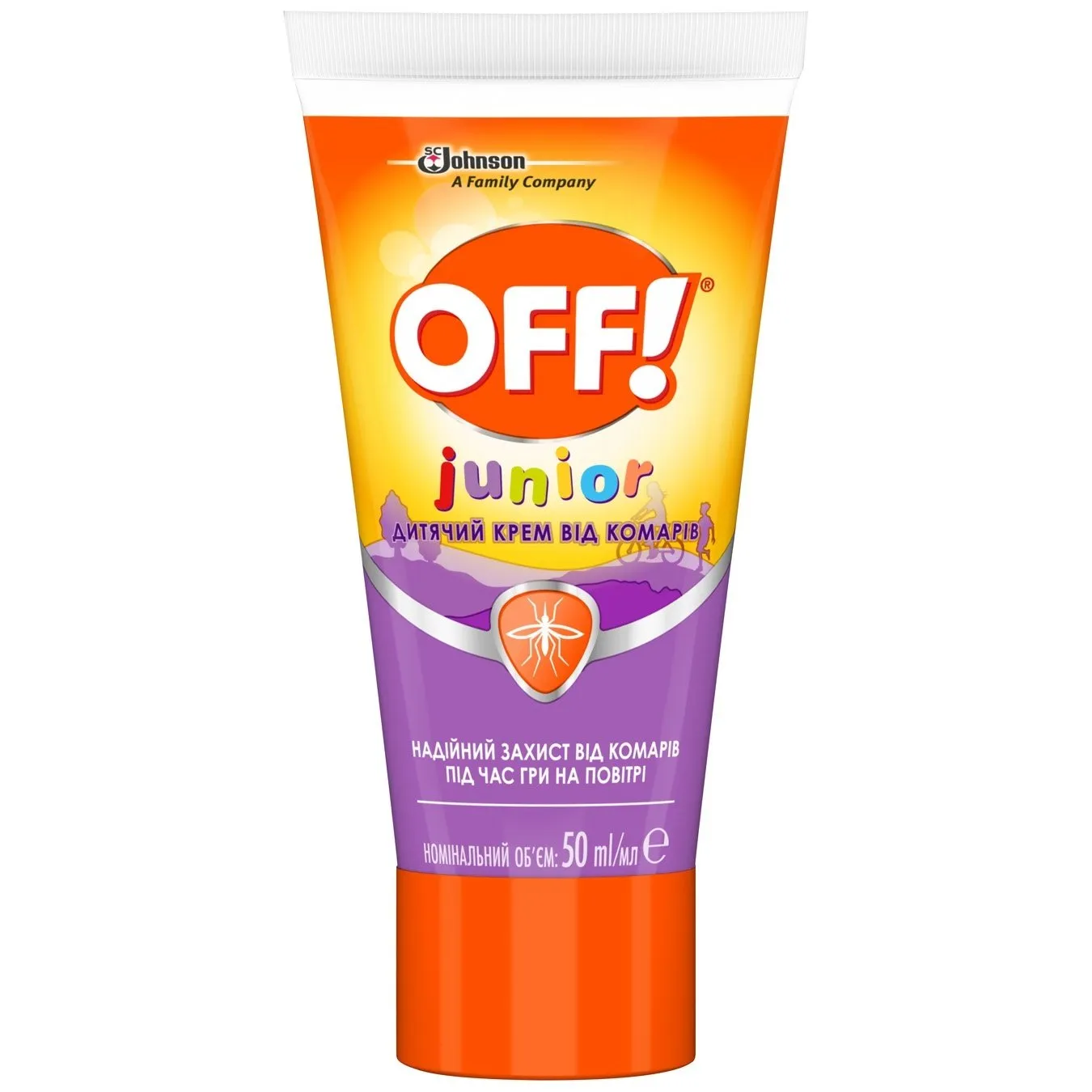 Крем дитячий проти комарів OFF! Junior 50мл - Фото 3
