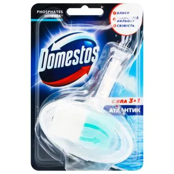Блок для унітазу Domestos Атлантік сила 3в1 35г - Photo 6