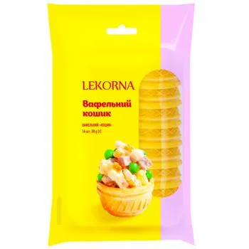 Вафельний кошик Lekorna 16шт 38г - Photo 5