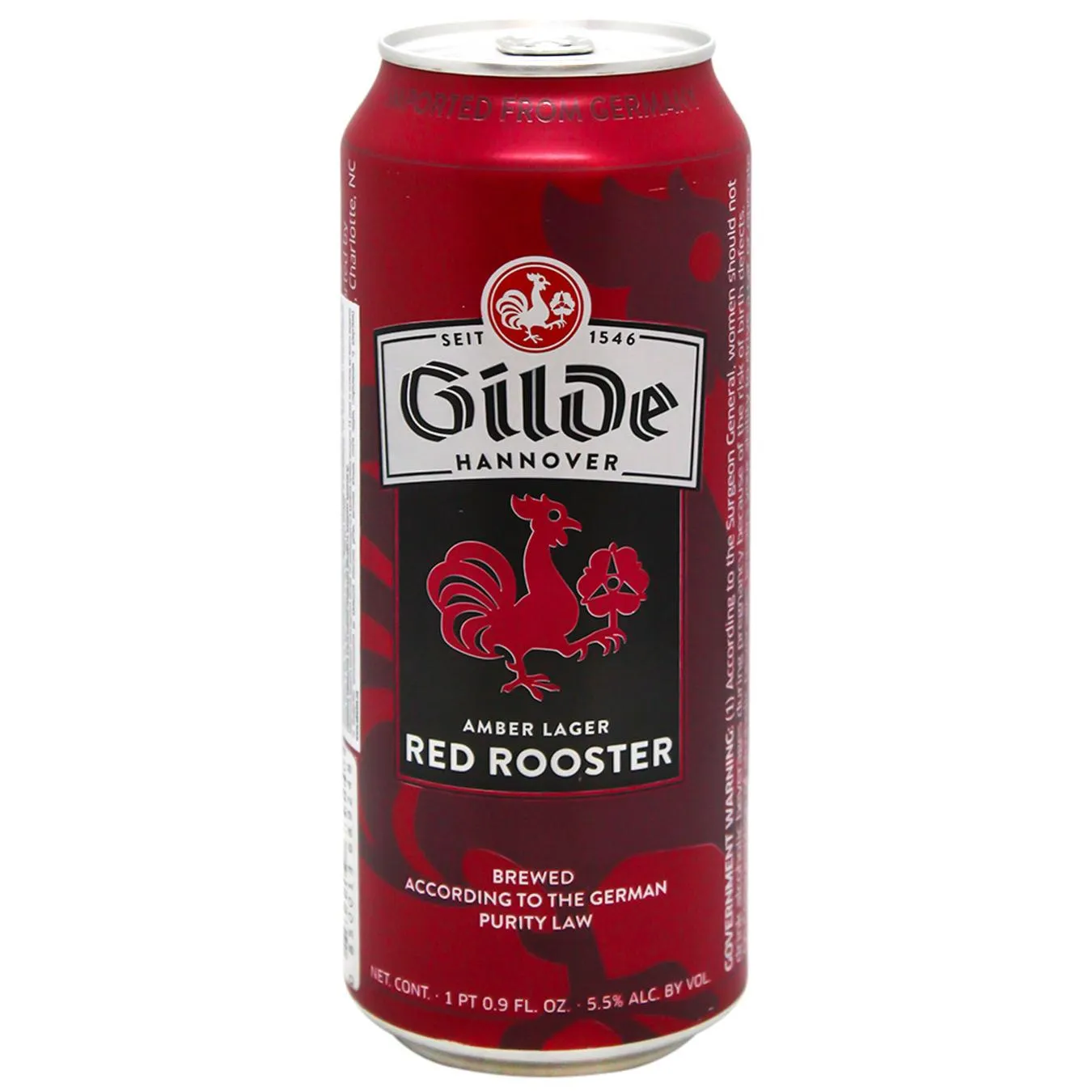 Пиво Gilde Red Amber Lager черв.фільтр ж/б 5,% 0,5л - Фото 1