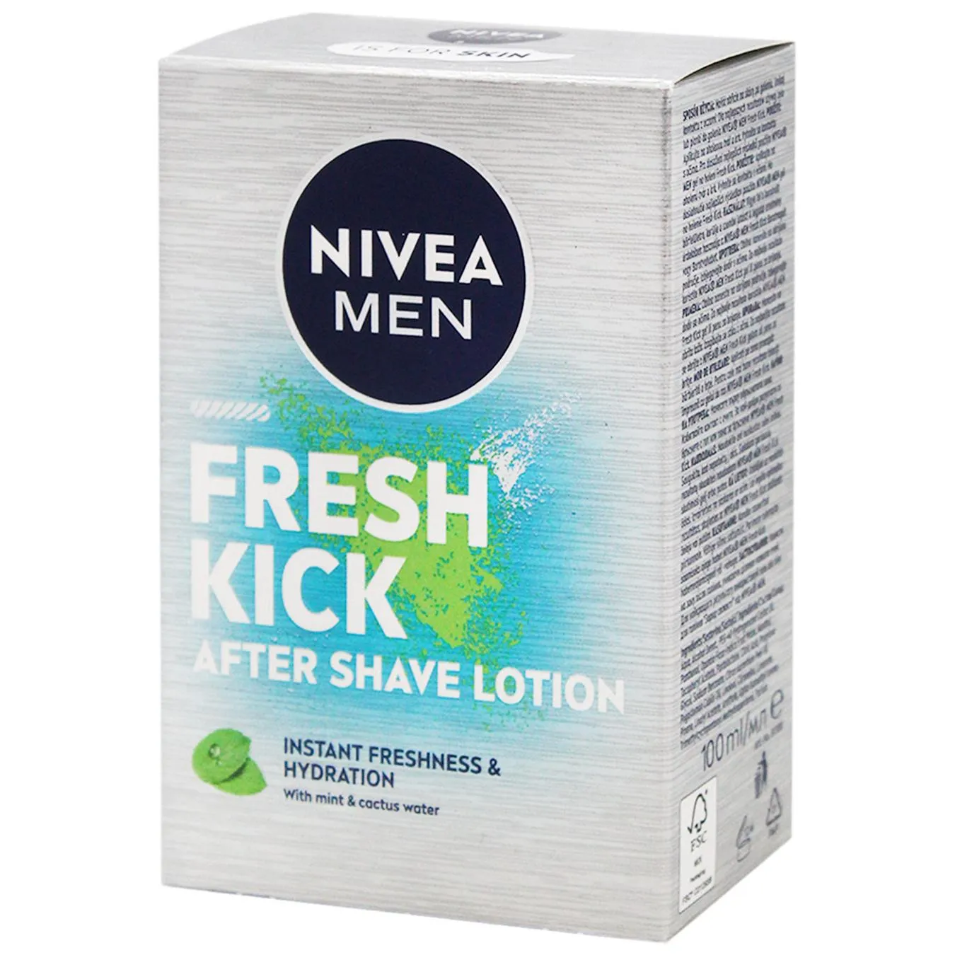 Лосьйон після гоління Nivea for Men Заряд свіжості 100мл - Фото 3