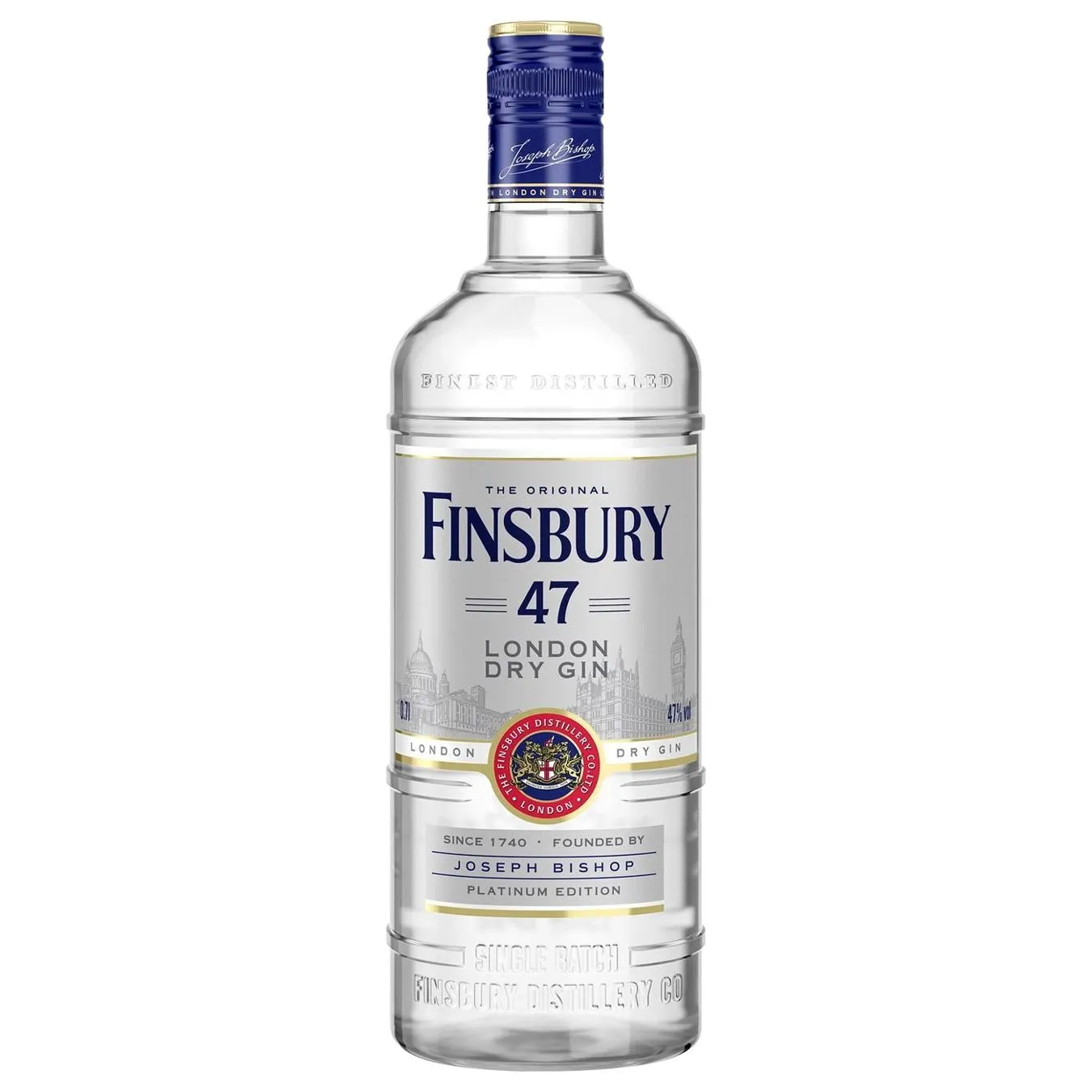 Джин Finsbury Platinum 47% 0,7л - Фото 6