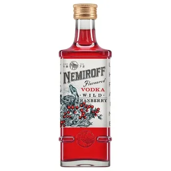 Настоянка Nemiroff De Luxe дика журавлина 40% 100мл - Photo 1