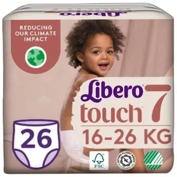 Підгузки-трусики Libero Touch Pants розмір 7 16-26кг 26шт - Photo 4