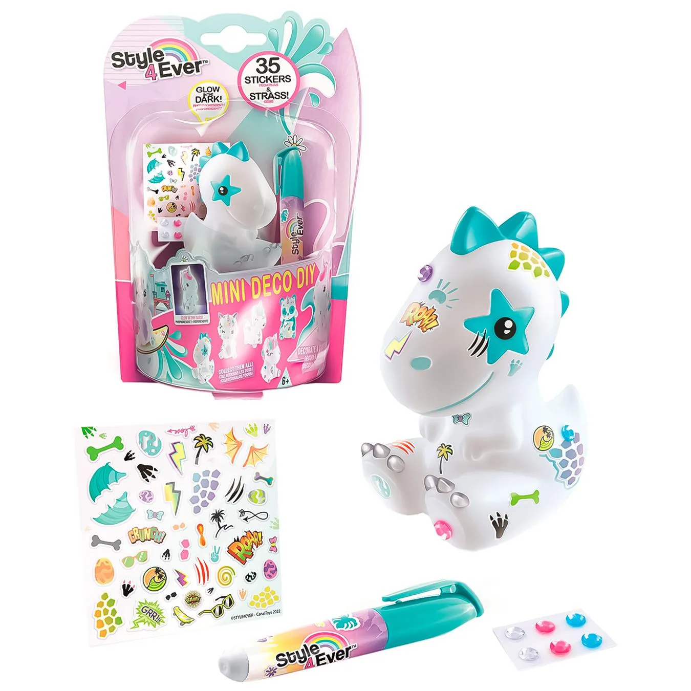 Набір для творчості Style4 Ever Мій улюбленець динозавр - Фото 1