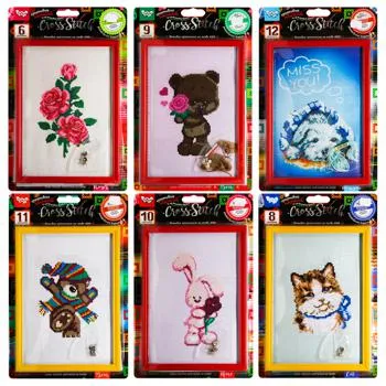 Набір для творчості Cross Stitch Вишивка хрестиком - Фото 1