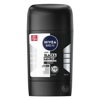 Антиперспірант твердий Nivea Men Black & White 50мл - Фото 5