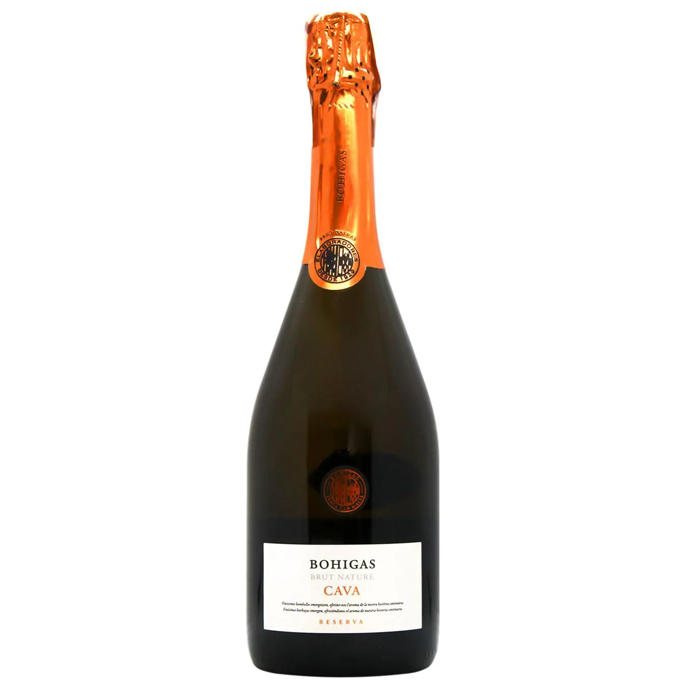 Вино ігристе Bohigas Cava Reserva біле сухе 12% 0,75л - Фото 1