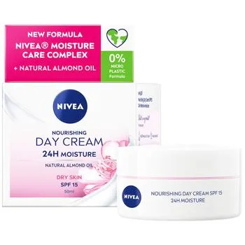 Крем для обличчя Nivea Інтенсивне зволоження 24 години SPF15 денний 50мл - Фото 4