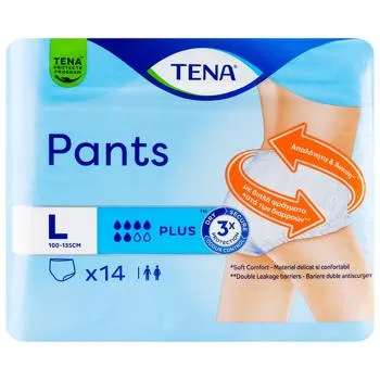Підгузки Tena Slip Plus L для дорослих 14шт - Фото 4