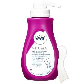Крем для депіляції Veet Minima для чутливої шкіри 400мл - Фото 5