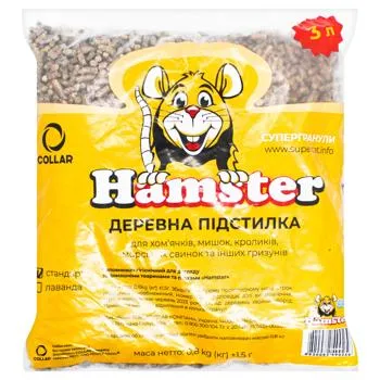 Підстилка Collar Hamster для гризунів 800г - Photo 1