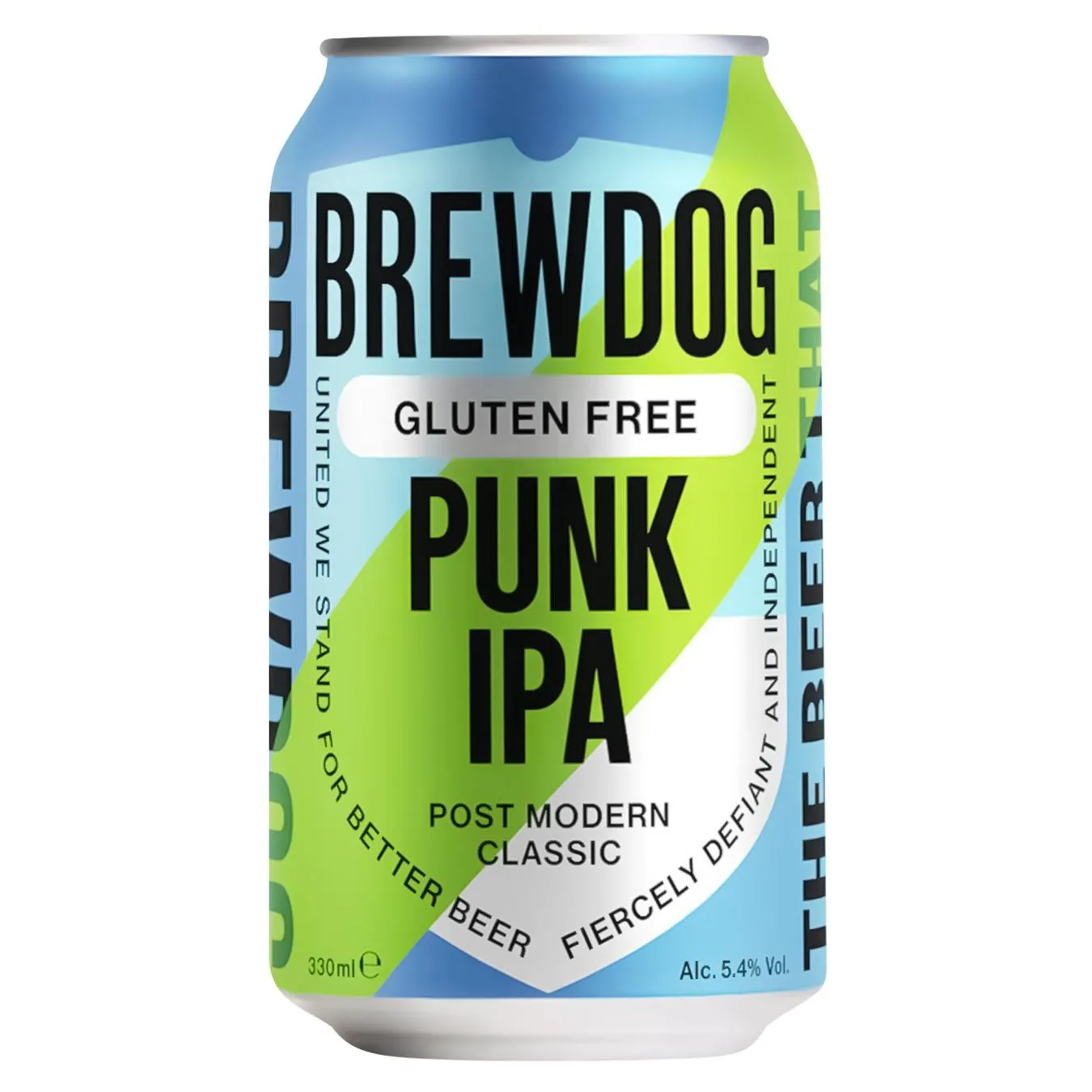 Пиво BrewDog Gluten Free Punk IPA світле фільтроване 5,4% 0,33л - Фото 1