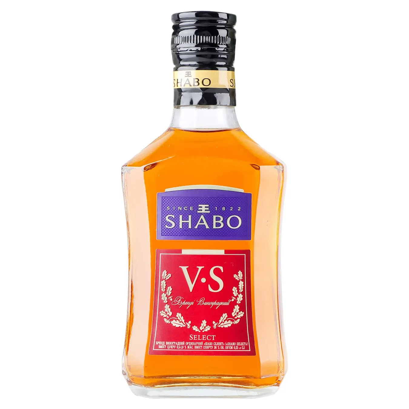 Бренді Shabo Classic VS 36% 0,25л - Фото 5