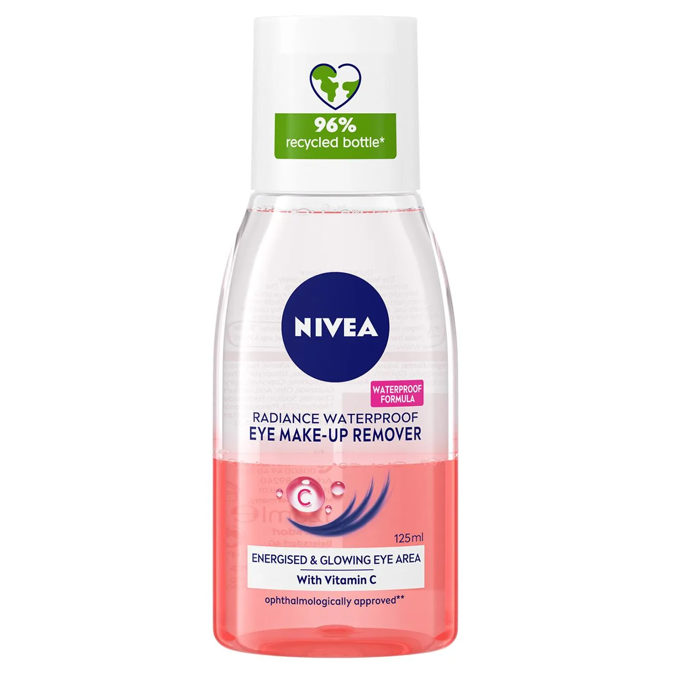 Засіб  для зняття макіяжу з очей Nivea Сяяння шкіри 125мл - Фото 1