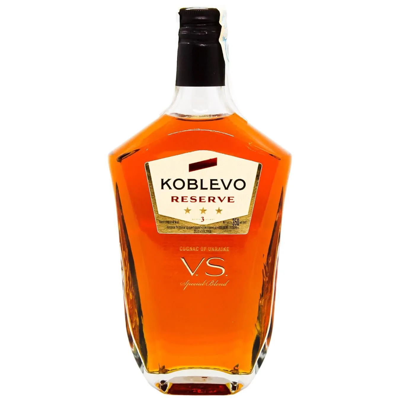 Коньяк Koblevo Reserve VS 3 роки 40% 0,35л - Фото 3