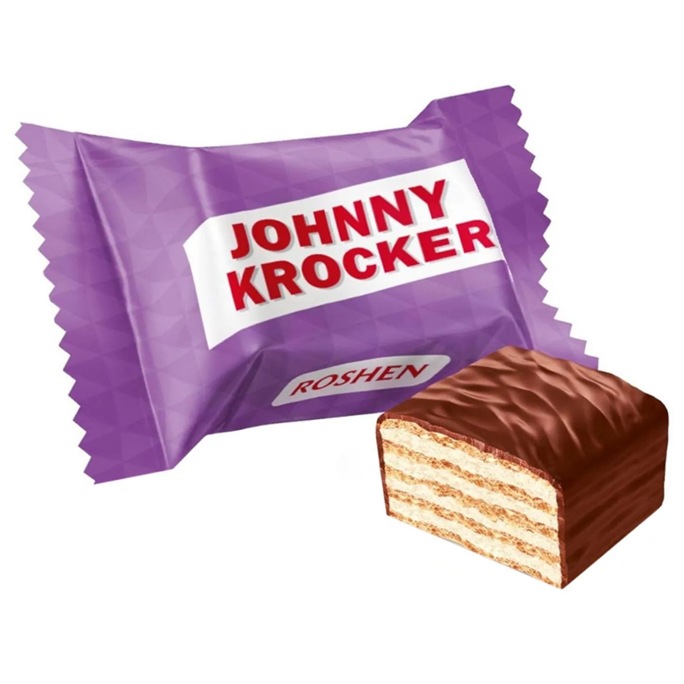 Вафлі Roshen Johnny Krocker Milk - Фото 3