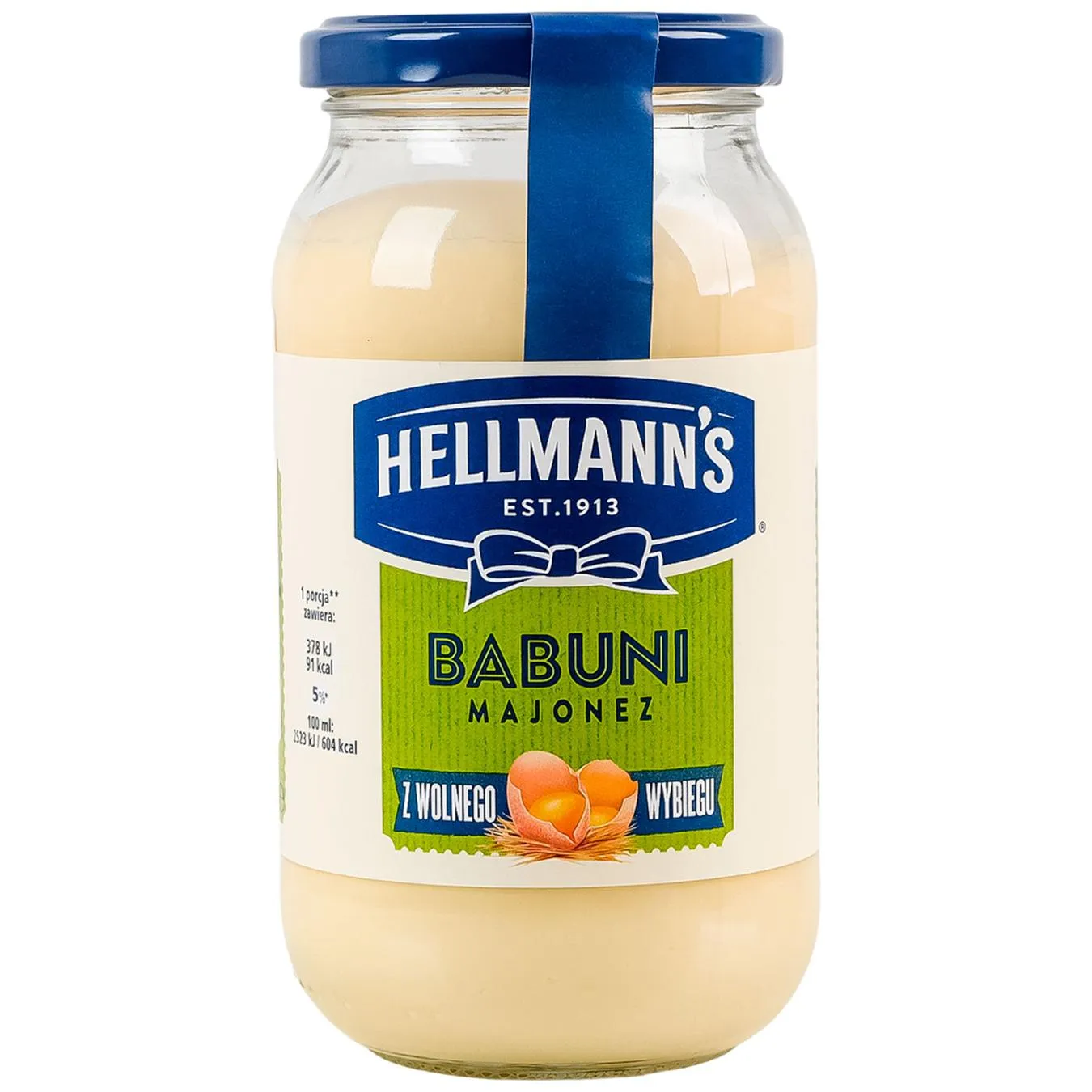 Майонез Hellmann's Babuni 65% 405мл - Фото 3