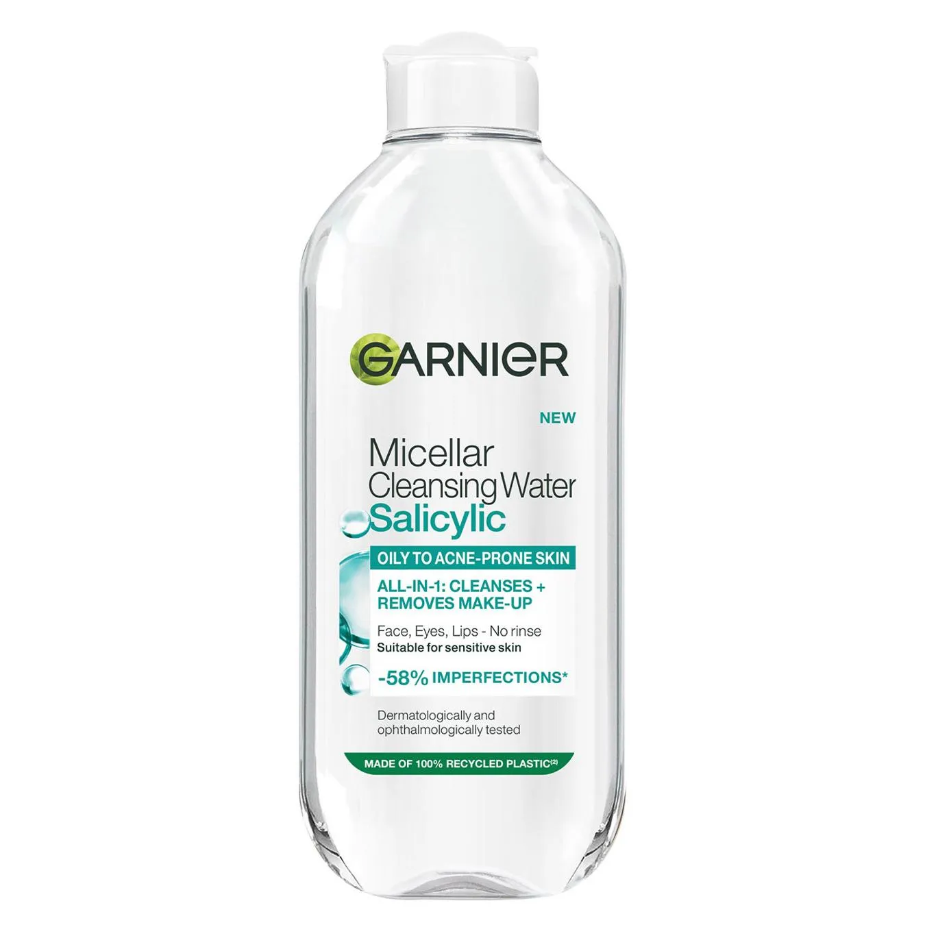 Вода міцелярна Garnier з саліциловою кислотою 400мл - Фото 1