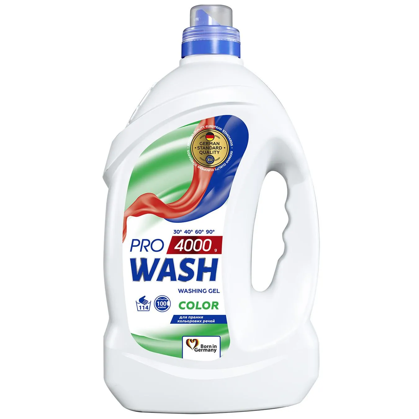 Гель для прання ProWash Color кольорових речей 4000г - Фото 1