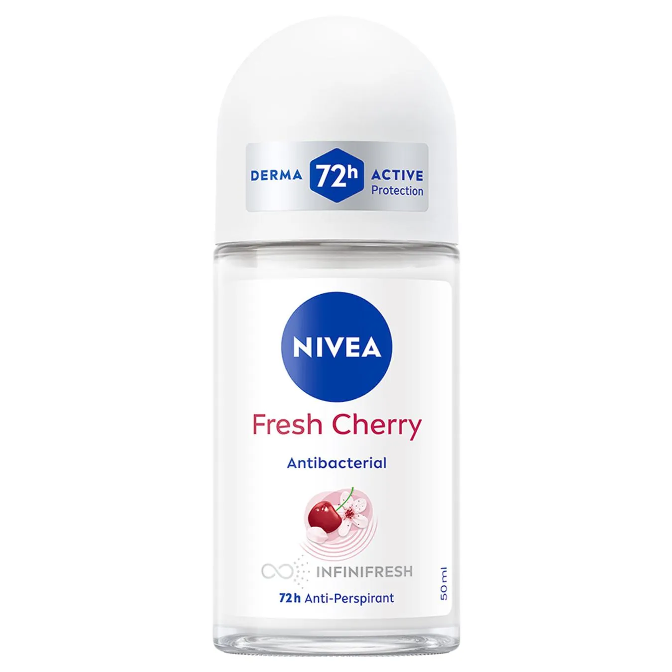 Антиперспірант кульковий Nivea Свіжа вишня 50мл - Фото 1