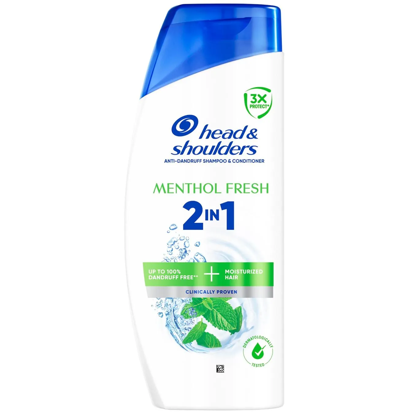 Шампунь Head & Shoulders Свіжість ментолу 2в1 400мл - Фото 1