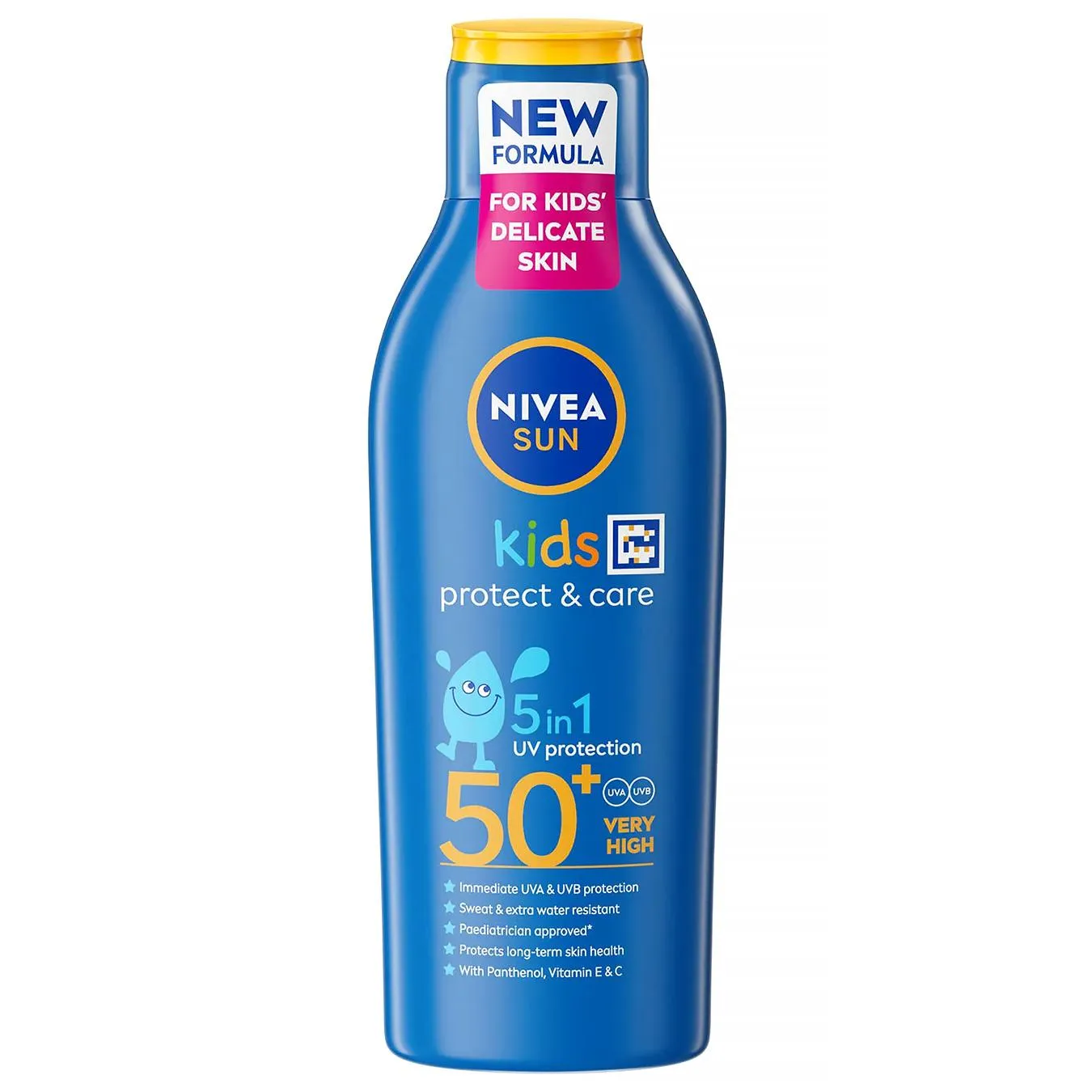 Лосьйон Nivea Sun Kids Protect&Care SPF50+ 200мл - Фото 1