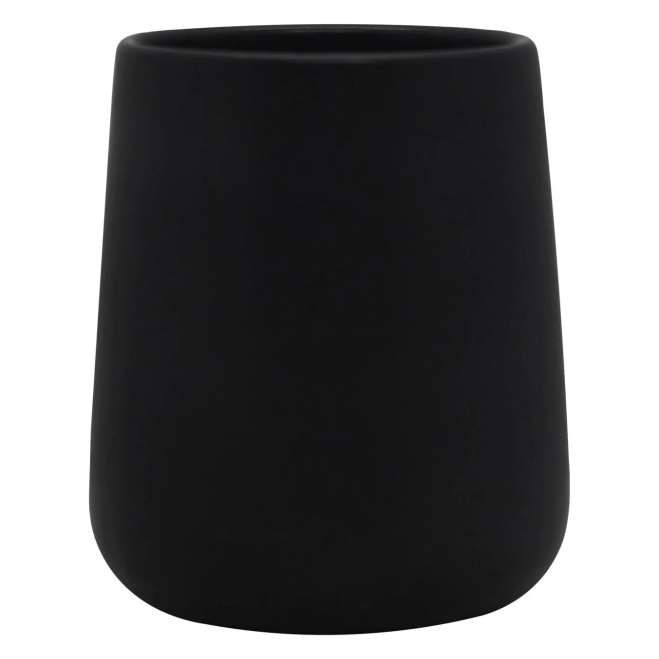 Стакан Axentia Рено для зубних щіток чорний доломіт - Фото 1