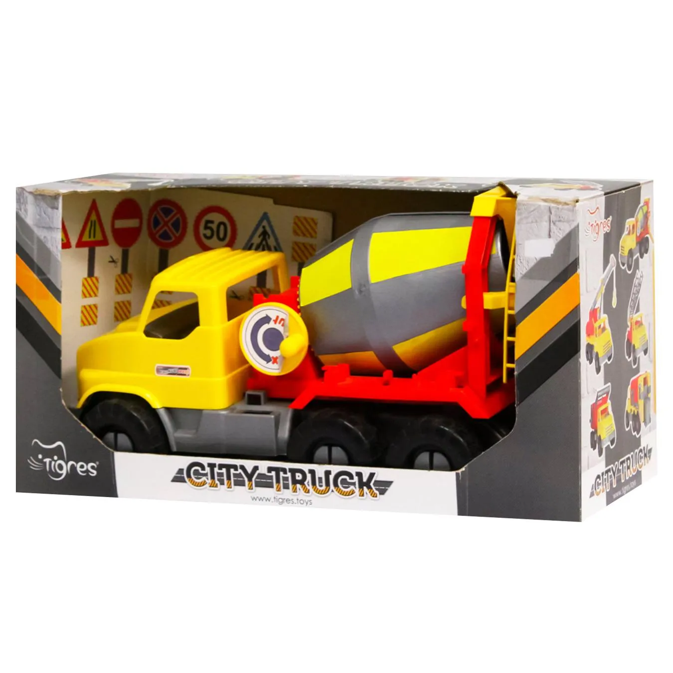 Іграшка Wader City Truck бетонозмішувач - Фото 1