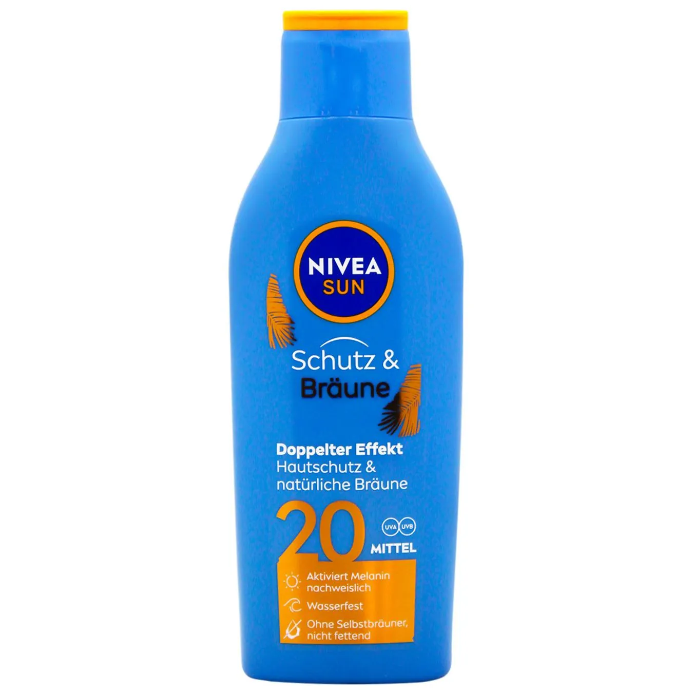 Лосьйон сонцезахисний Nivea Захист та засмага 200мл - Фото 1