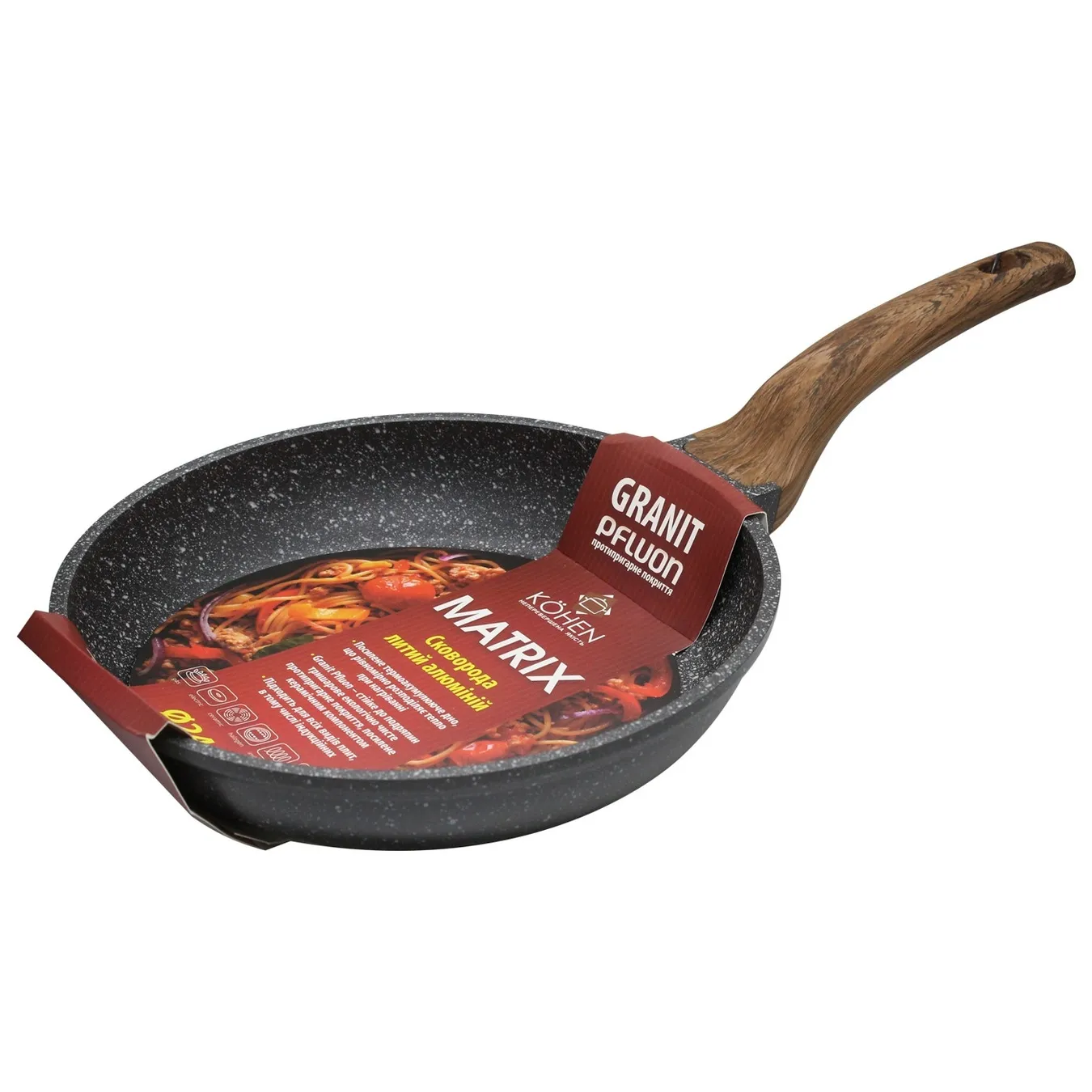 Сковорода Kohen Matrix 24см - Фото 1