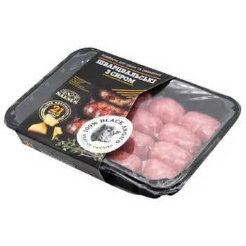 Ковбаски для гриля Salsus Шварцвальські з сиром 550г - Фото 4