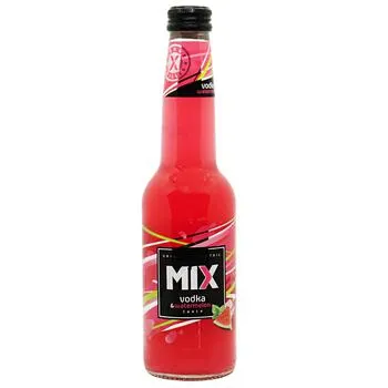 Напій слабоалкогольний Mix Горілка та кавун газований 4% 0,33л - Фото 1