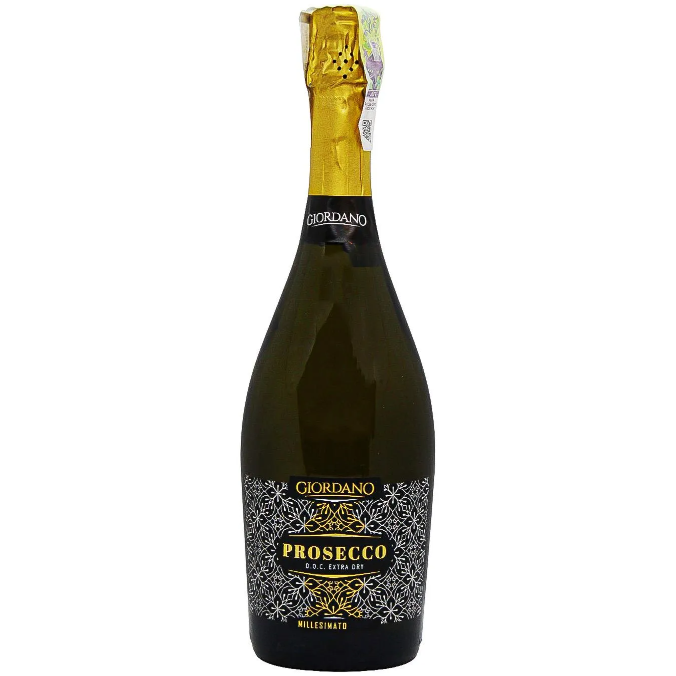 Вино ігристе Giordano Prosecco Spumante DOC біле сухе 11% 0,75л - Фото 1