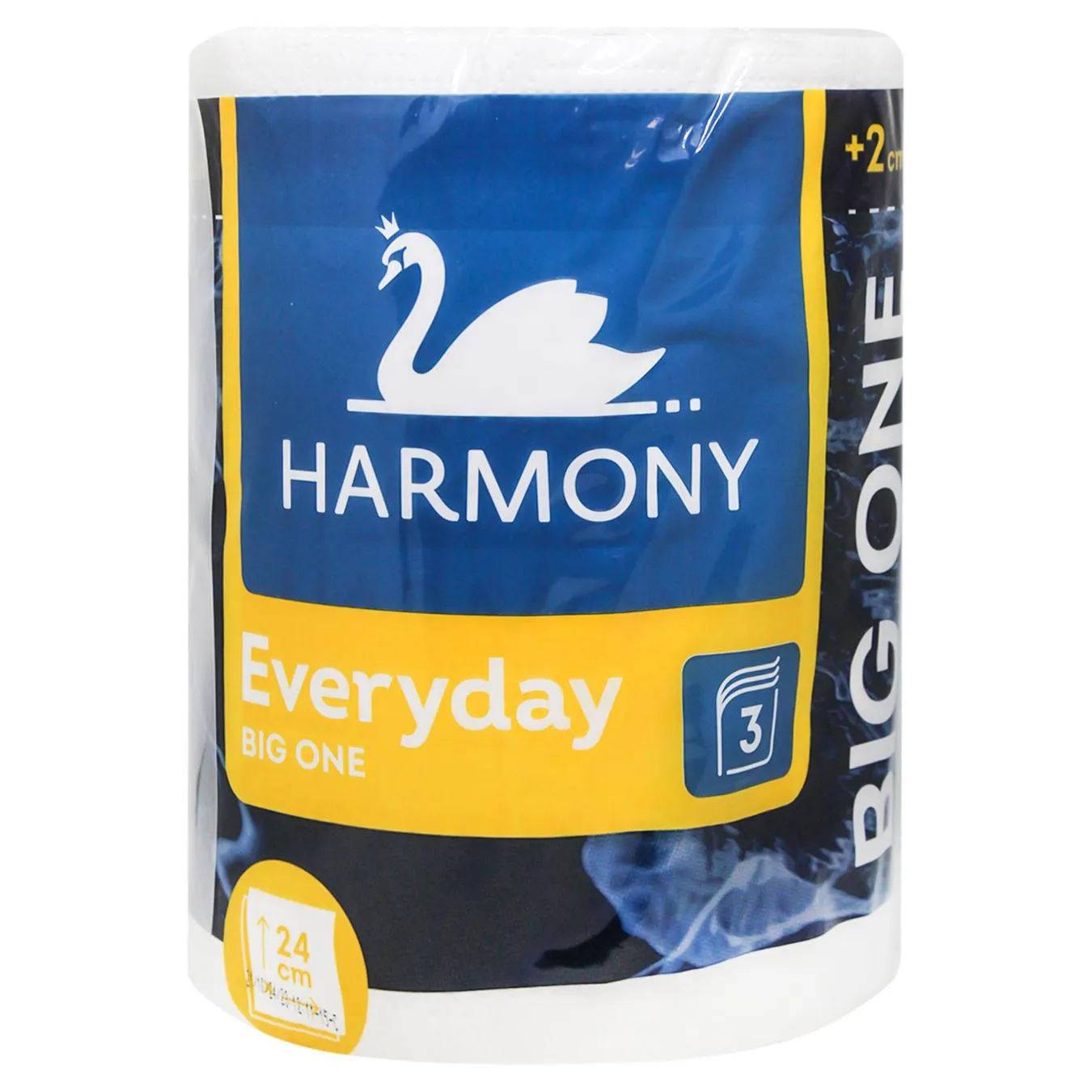 Рушники паперові Harmony Everyday Big One 3-шарові - Фото 1