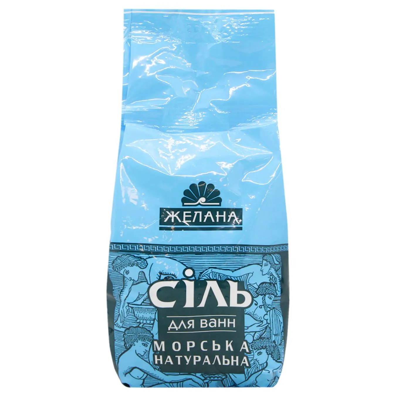 Сіль для ванн Желана Морська натуральна 500г - Фото 1