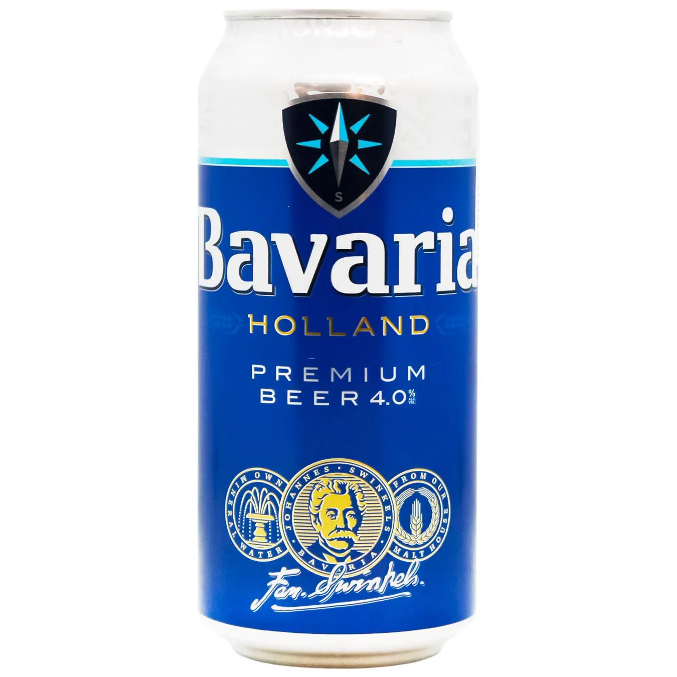 Пиво Bavaria 4% 0.44л з/б - Фото 1